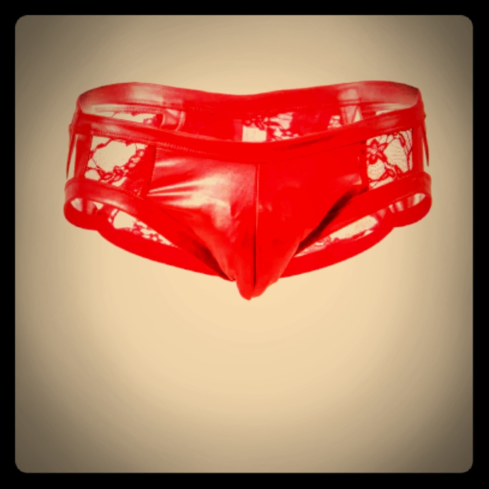 Men's Lace Thong Underwear